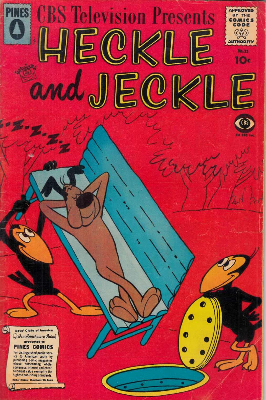 Heckle and Jeckle #32 Very Good (4.0) [Pine Comic] LARGE