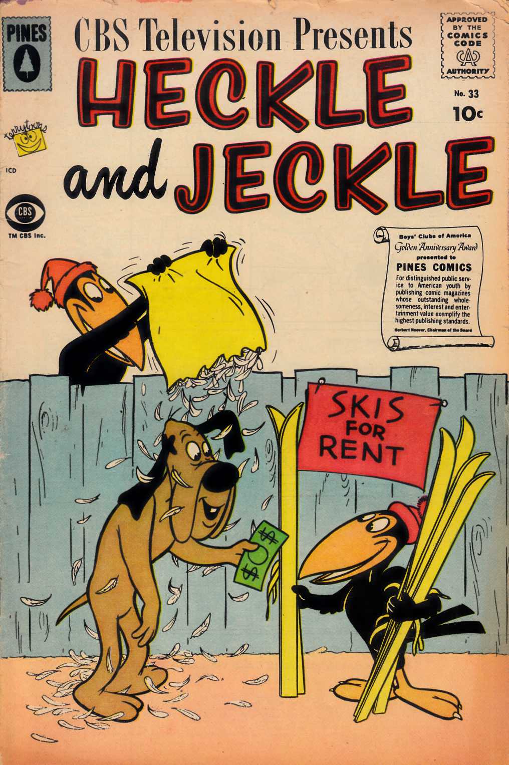 Heckle and Jeckle #33 Good Plus (2.5) [Pine Comic] LARGE
