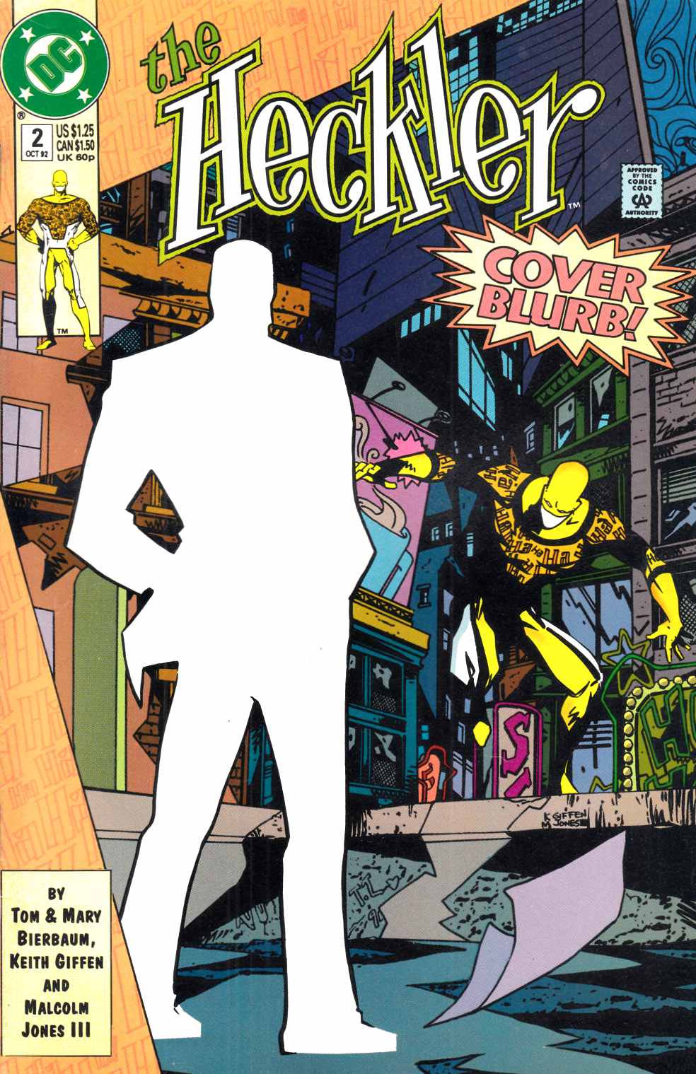 Heckler #2 Fine (6.0) [DC Comic] THUMBNAIL
