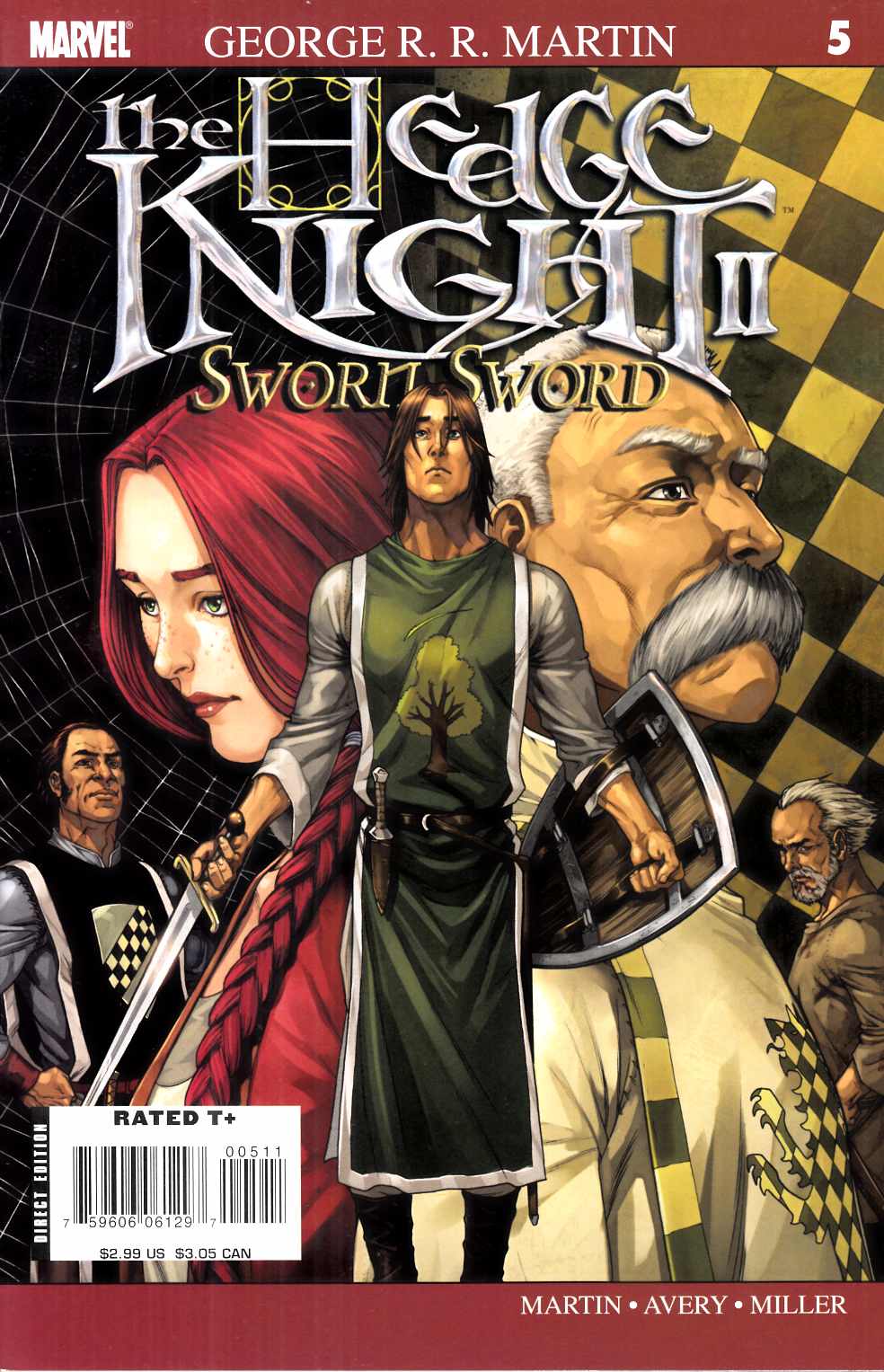 Hedge Knight 2 Sword Sworn #5 Near Mint (9.4) [Marvel Comic] THUMBNAIL