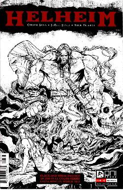 Helheim #1 Black &  White Preview Edition [Comic] LARGE