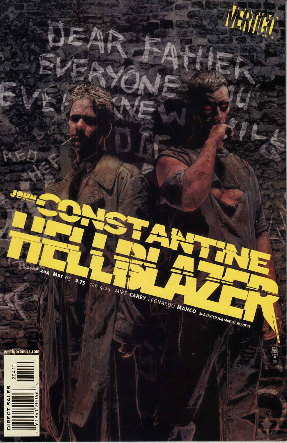 Hellblazer #204 Near Mint (9.4) [DC Comic] THUMBNAIL