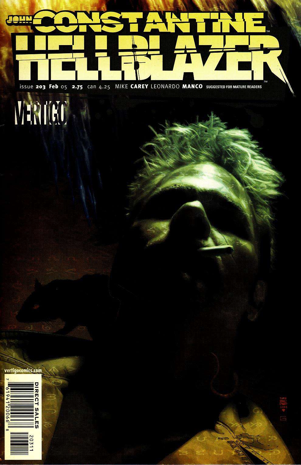 Hellblazer #203 Very Fine (8.0) [DC Comic] THUMBNAIL