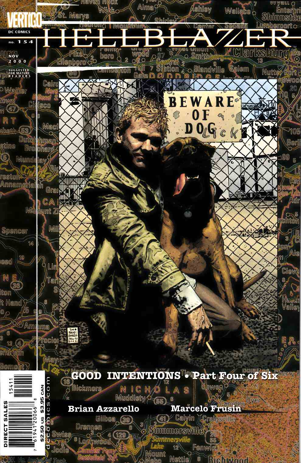 Hellblazer #154 Very Fine (8.0) [DC Comic] THUMBNAIL