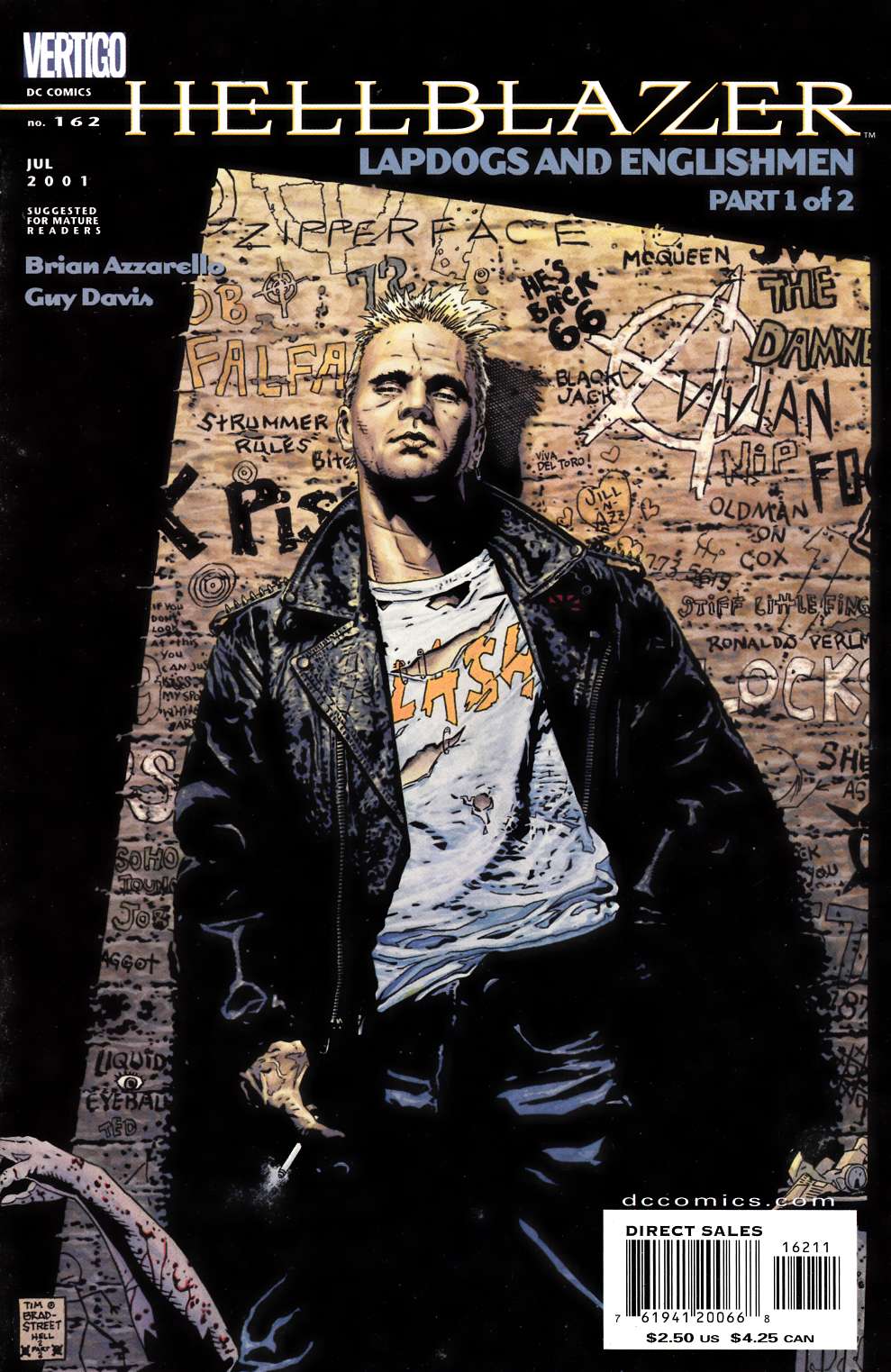 Hellblazer #162 Very Fine (8.0) [DC Comic] LARGE