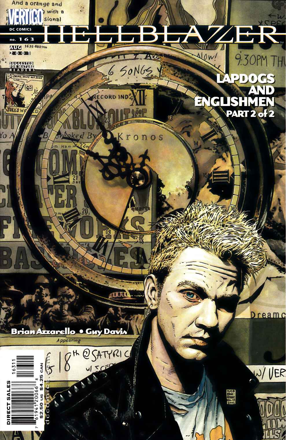 Hellblazer #163 Near Mint Minus (9.2) [DC Comic] THUMBNAIL