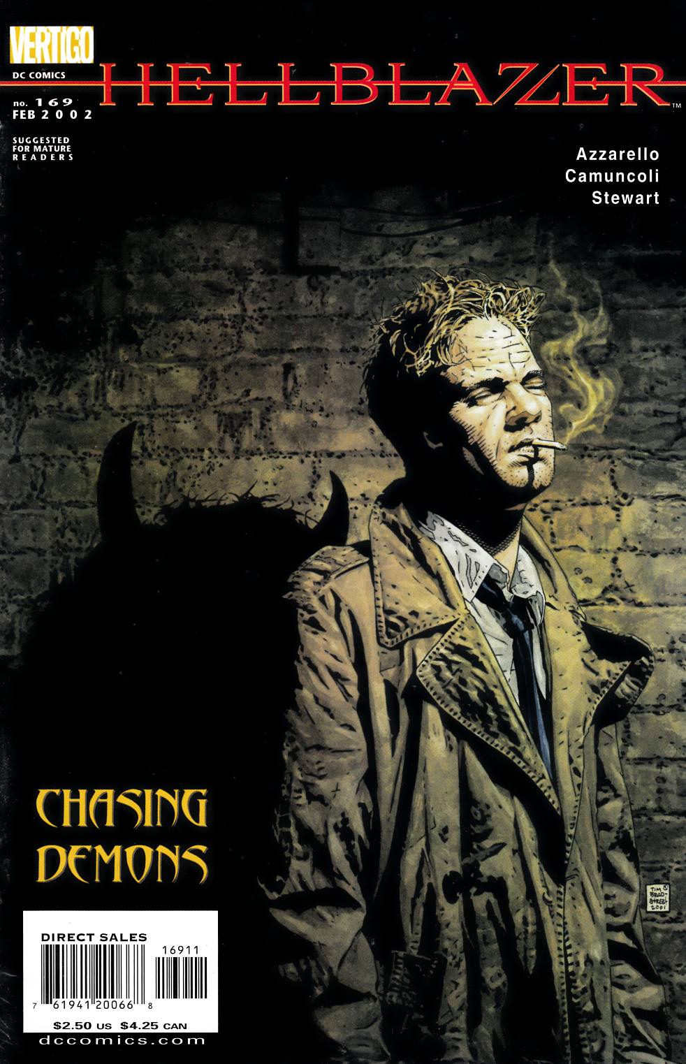 Hellblazer #169 Near Mint (9.4) [DC Comic] THUMBNAIL