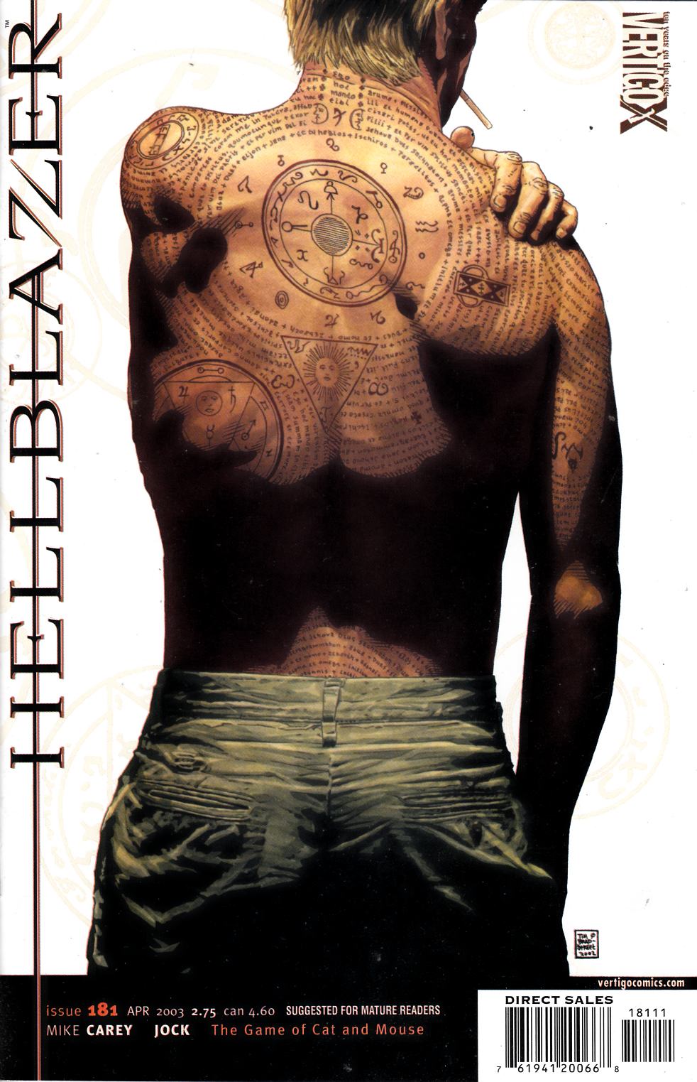 Hellblazer #181 Near Mint (9.4) [DC Comic] LARGE