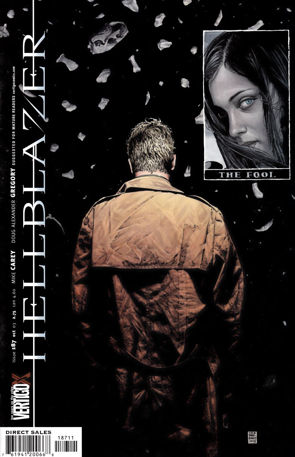 Hellblazer #187 Near Mint Minus (9.2) [DC Comic] LARGE