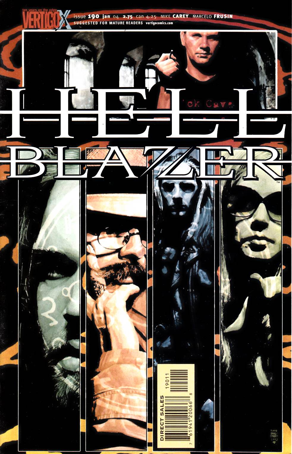 Hellblazer #190 Near Mint Minus (9.2) [DC Comic] LARGE