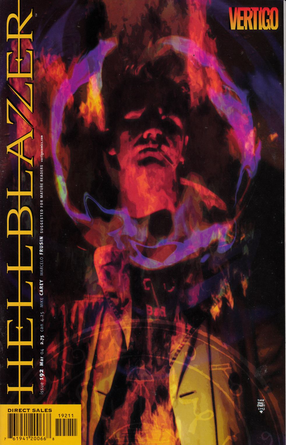 Hellblazer #192 Near Mint (9.4) [DC Comic] LARGE