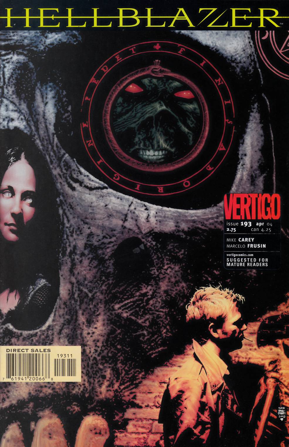 Hellblazer #193 Near Mint (9.4) [DC Comic] LARGE
