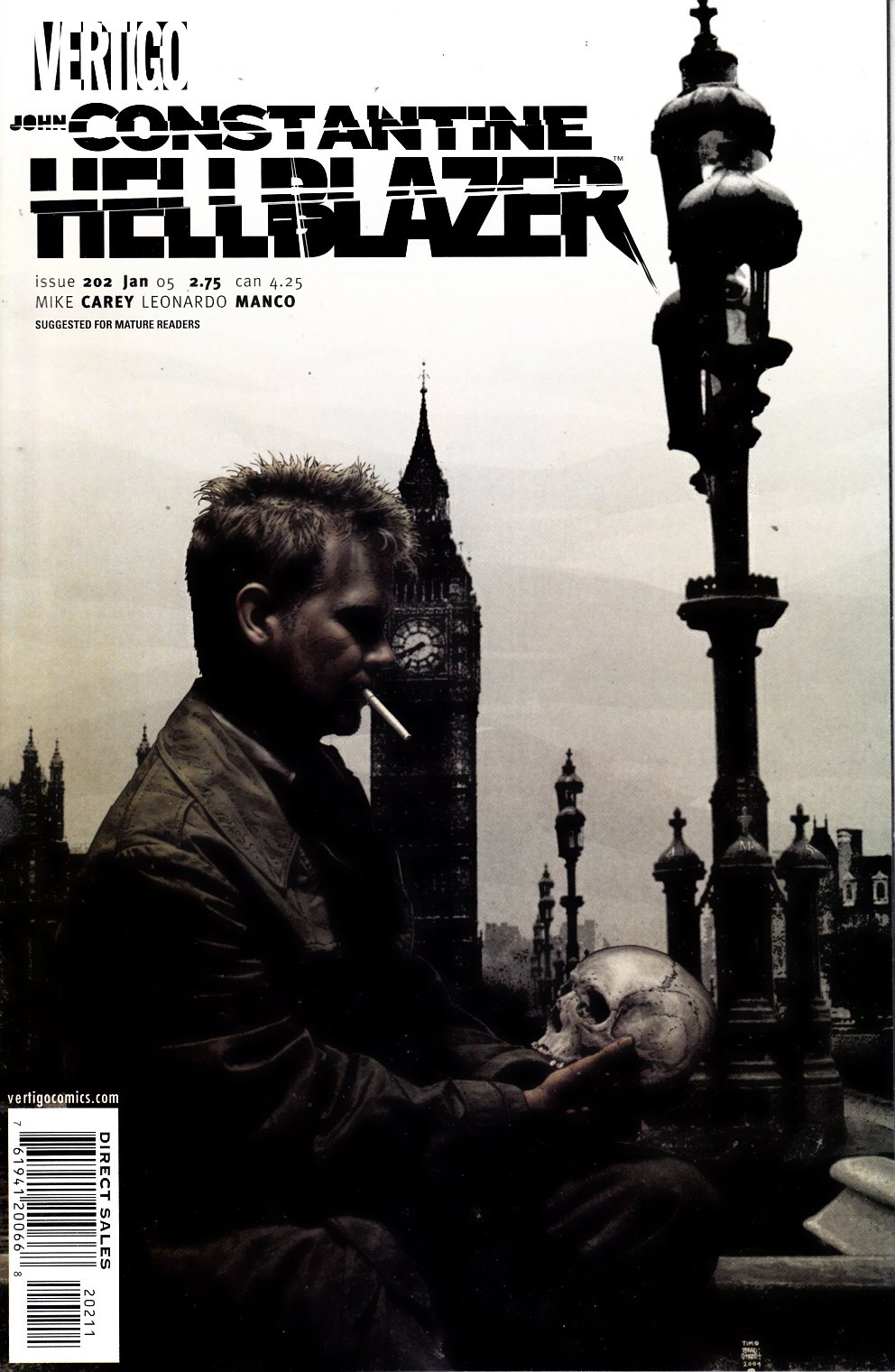 Hellblazer #202 Near Mint (9.4) [DC Comic] THUMBNAIL