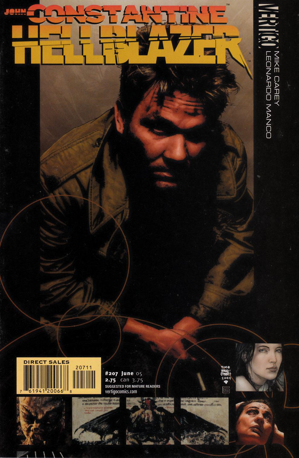 Hellblazer #207 Near Mint (9.4) [DC Comic] THUMBNAIL