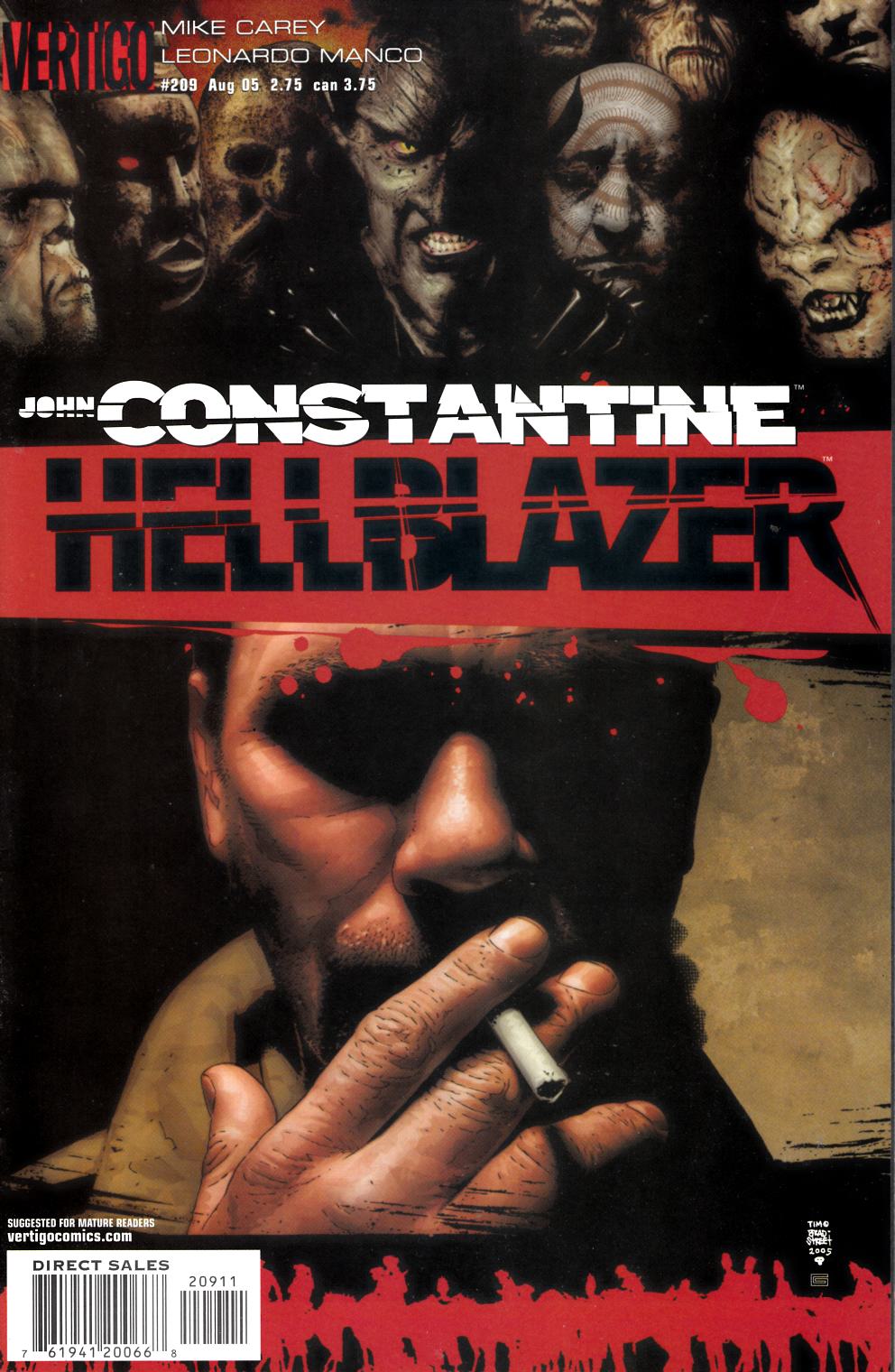 Hellblazer #209 Near Mint (9.4) [DC Comic] THUMBNAIL