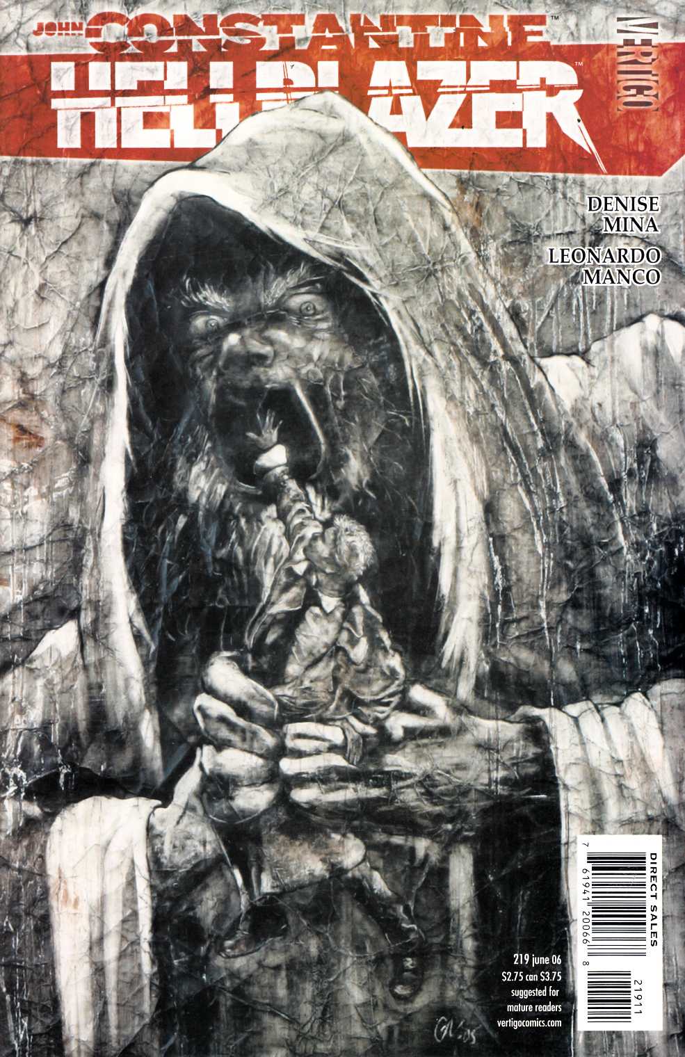 Hellblazer #219 Near Mint (9.4) [DC Comic] THUMBNAIL