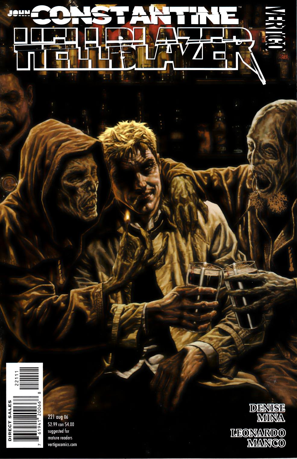 Hellblazer #221 Near Mint (9.4) [DC Comic] THUMBNAIL