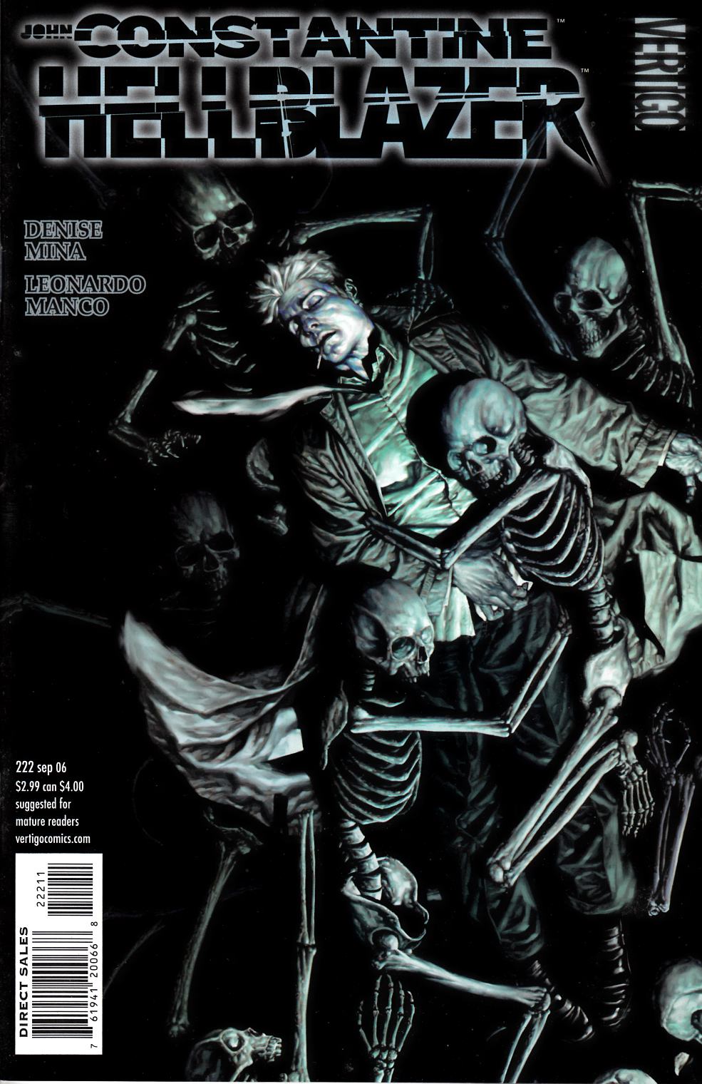 Hellblazer #222 Very Fine (8.0) [DC Comic] THUMBNAIL