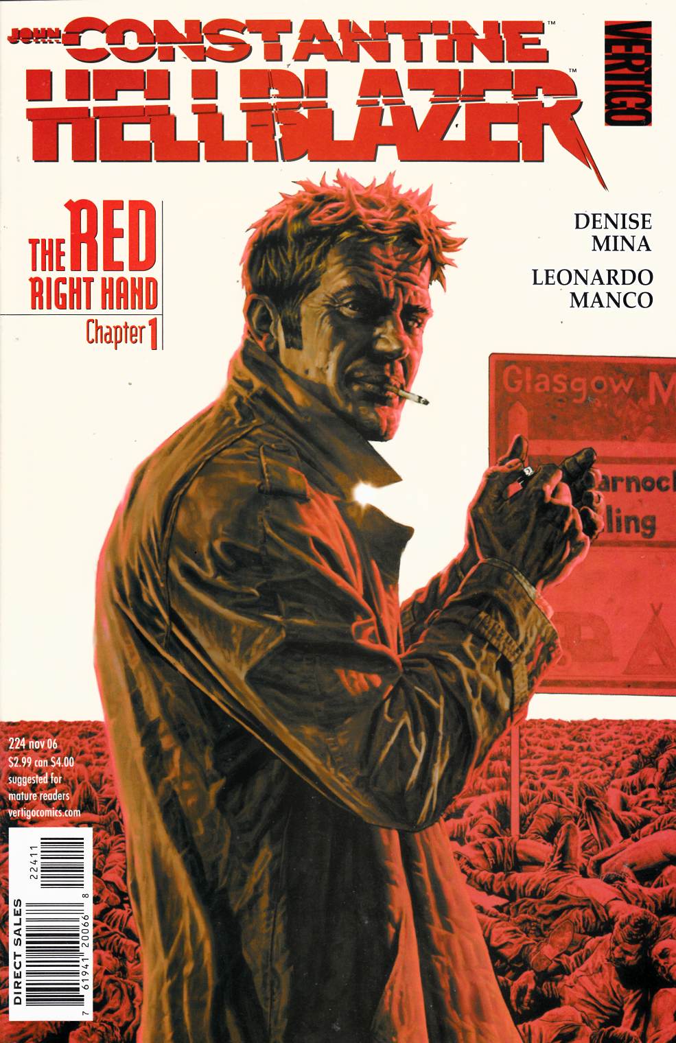 Hellblazer #224 Very Fine (8.0) [DC Comic] THUMBNAIL