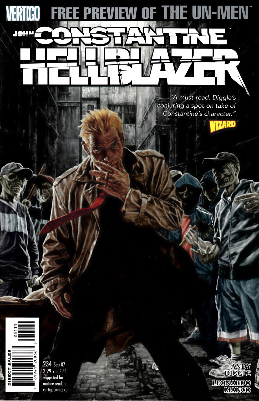 Hellblazer #234 Misprint Edition Near Mint (9.4) [DC Comic] LARGE