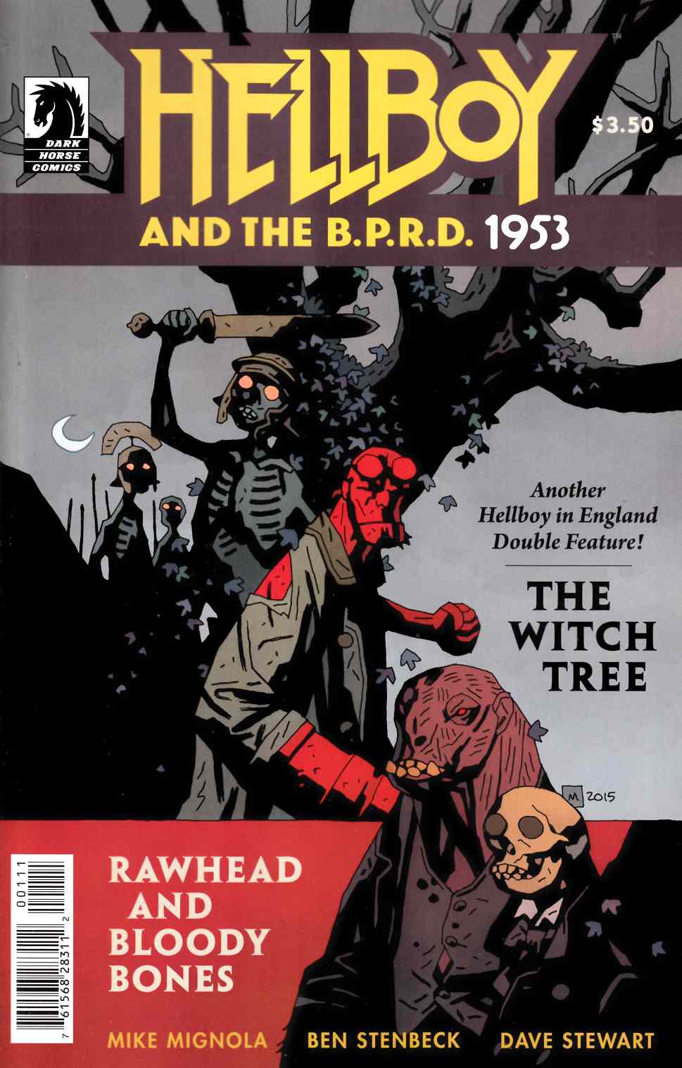 Hellboy BPRD 1953 Witch Tree Rawhead Bloody Bones Very Fine (8.0) [Dark Horse Comic] THUMBNAIL