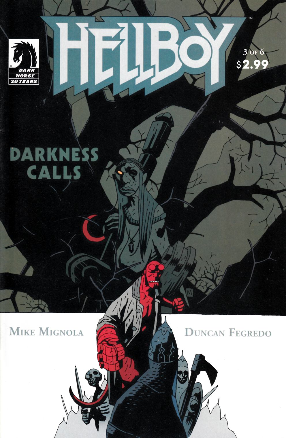 Hellboy Darkness Calls #3 Very Fine Plus (8.5) [Dark Horse Comic ...