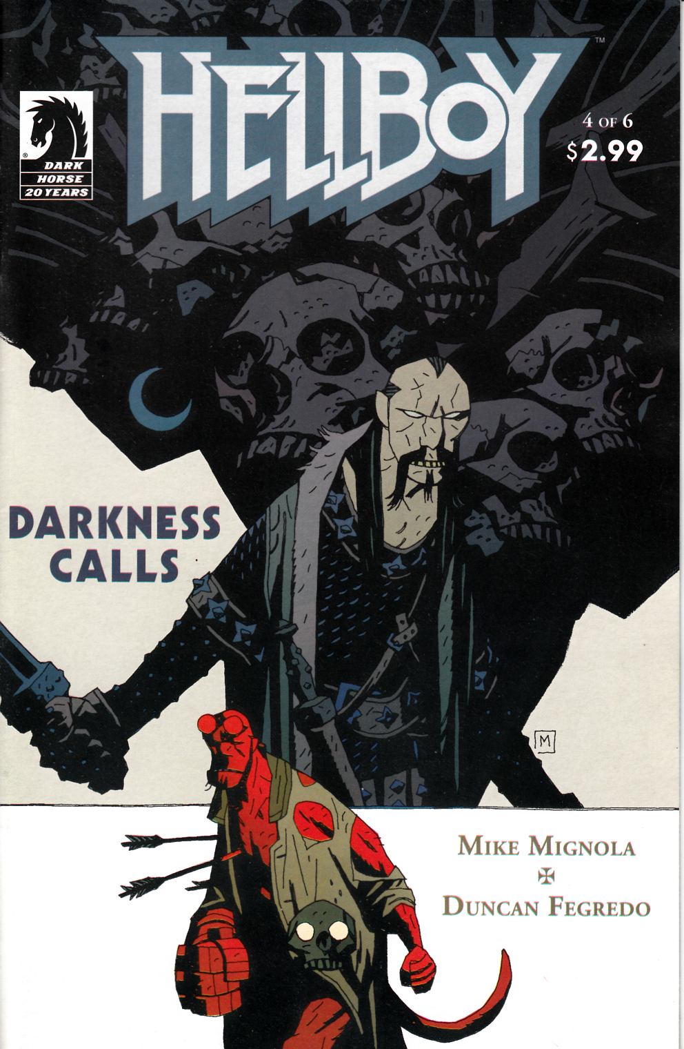 Hellboy Darkness Calls #4 Very Fine (8.0) [Dark Horse Comic] LARGE