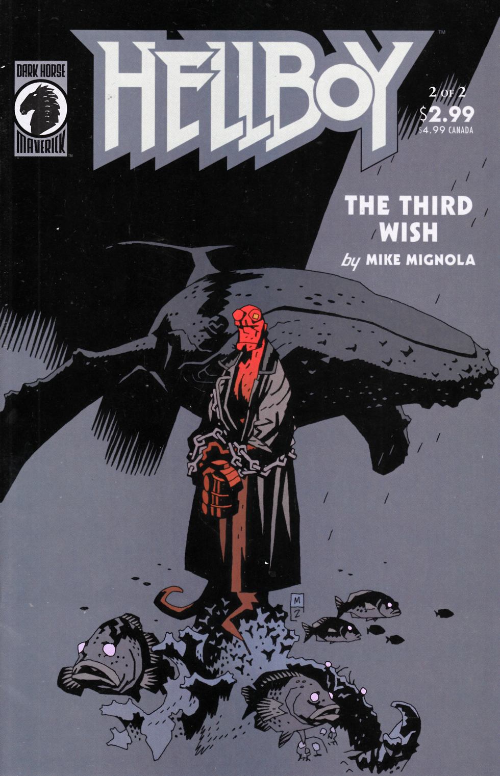 Hellboy The Third Wish #2 Near Mint Minus (9.2) [Dark Horse Comic] THUMBNAIL