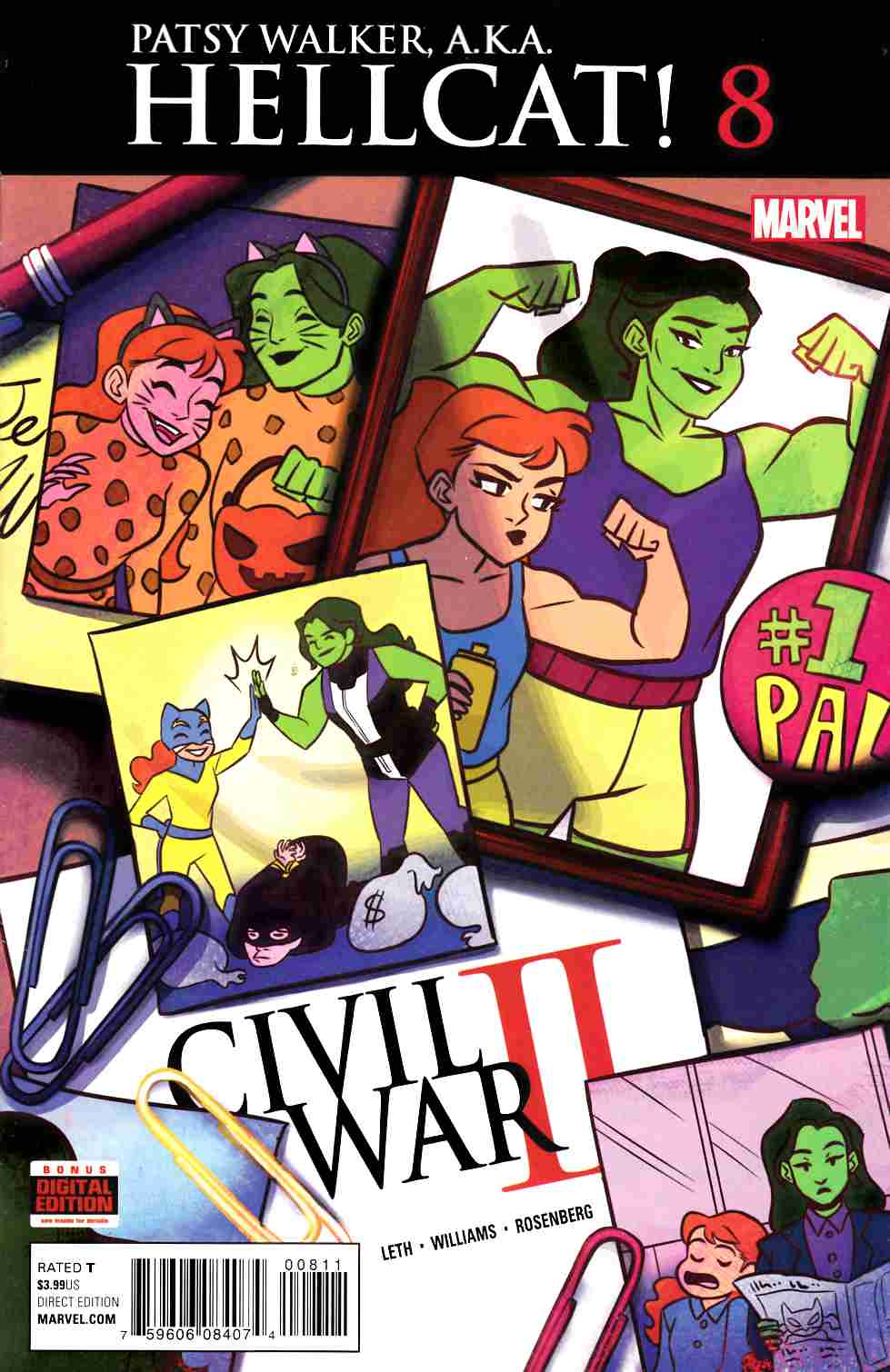 Patsy Walker AKA HellCat #8 [Marvel Comic] THUMBNAIL