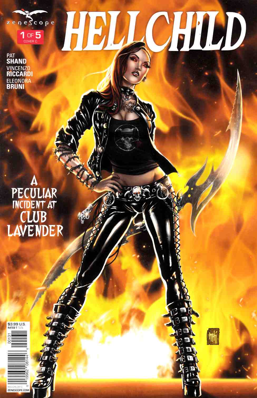 GFT Hellchild #1 Cover C [Zenescope Comic] LARGE