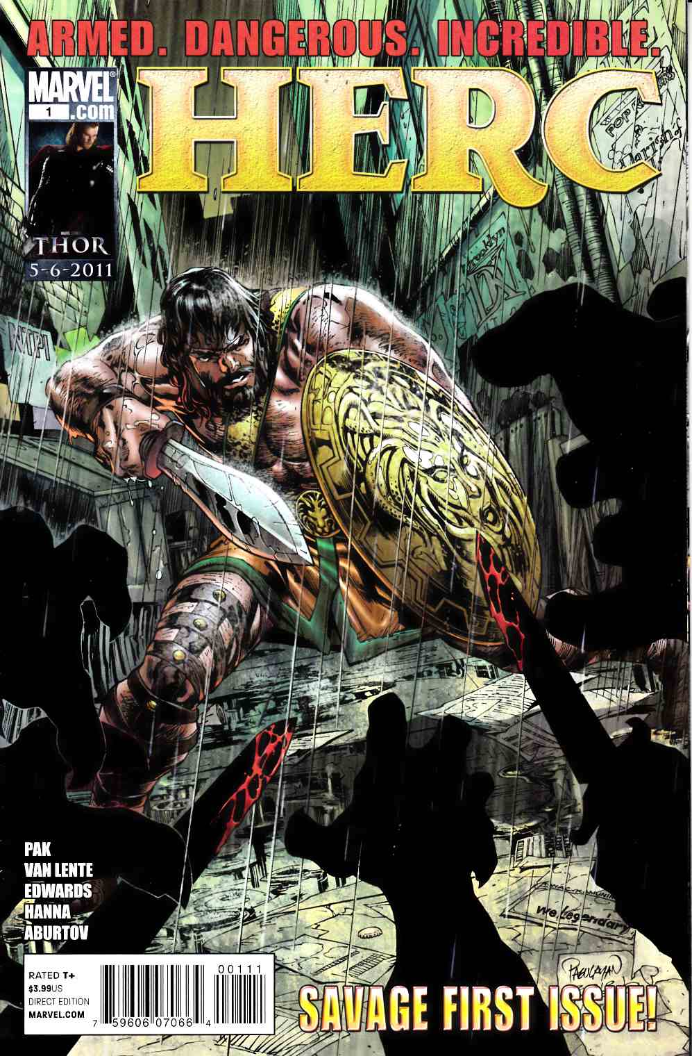 Herc #1 Very Fine (8.0) [Marvel Comic] LARGE