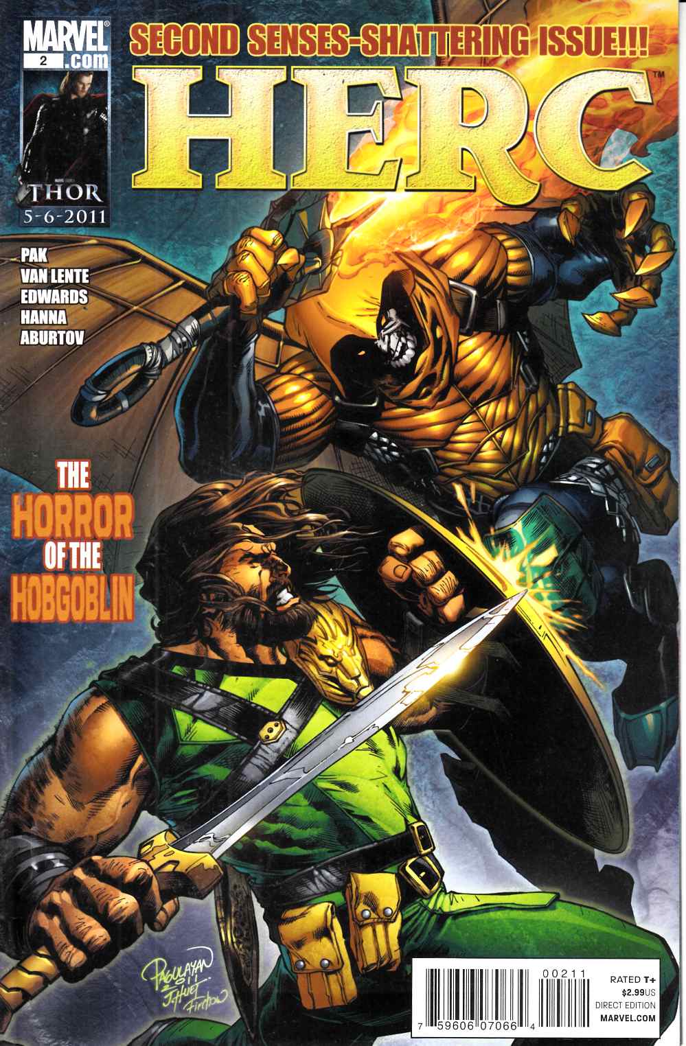Herc #2 Very Fine (8.0) [Marvel Comic] THUMBNAIL