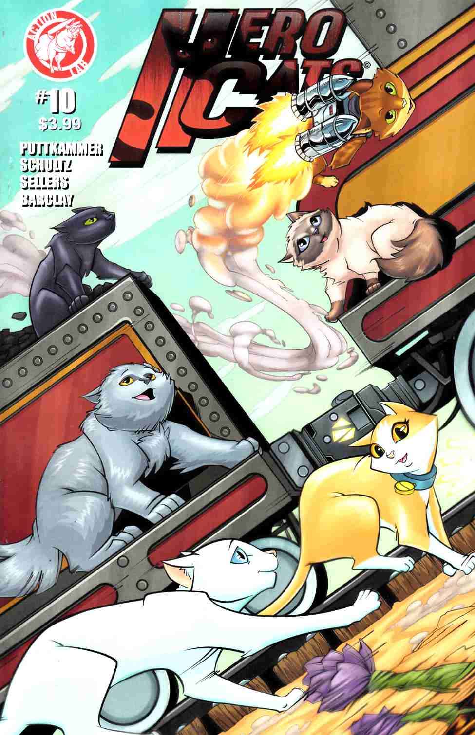 Hero Cats #10 [Action Lab Comic] THUMBNAIL