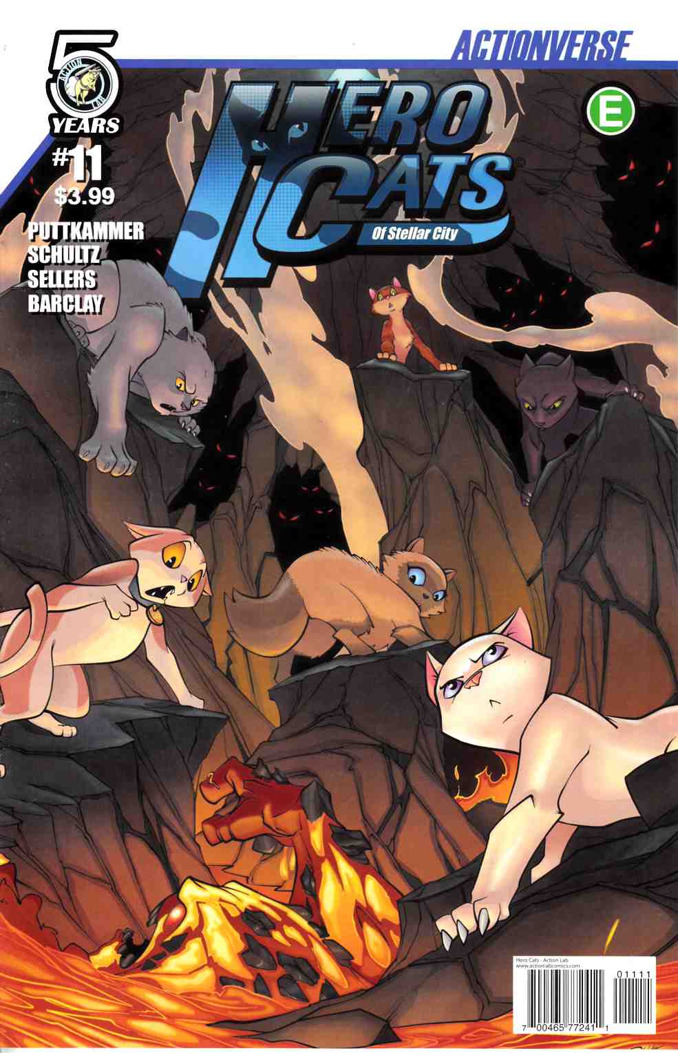 Hero Cats #11 [Action Lab Comic] THUMBNAIL