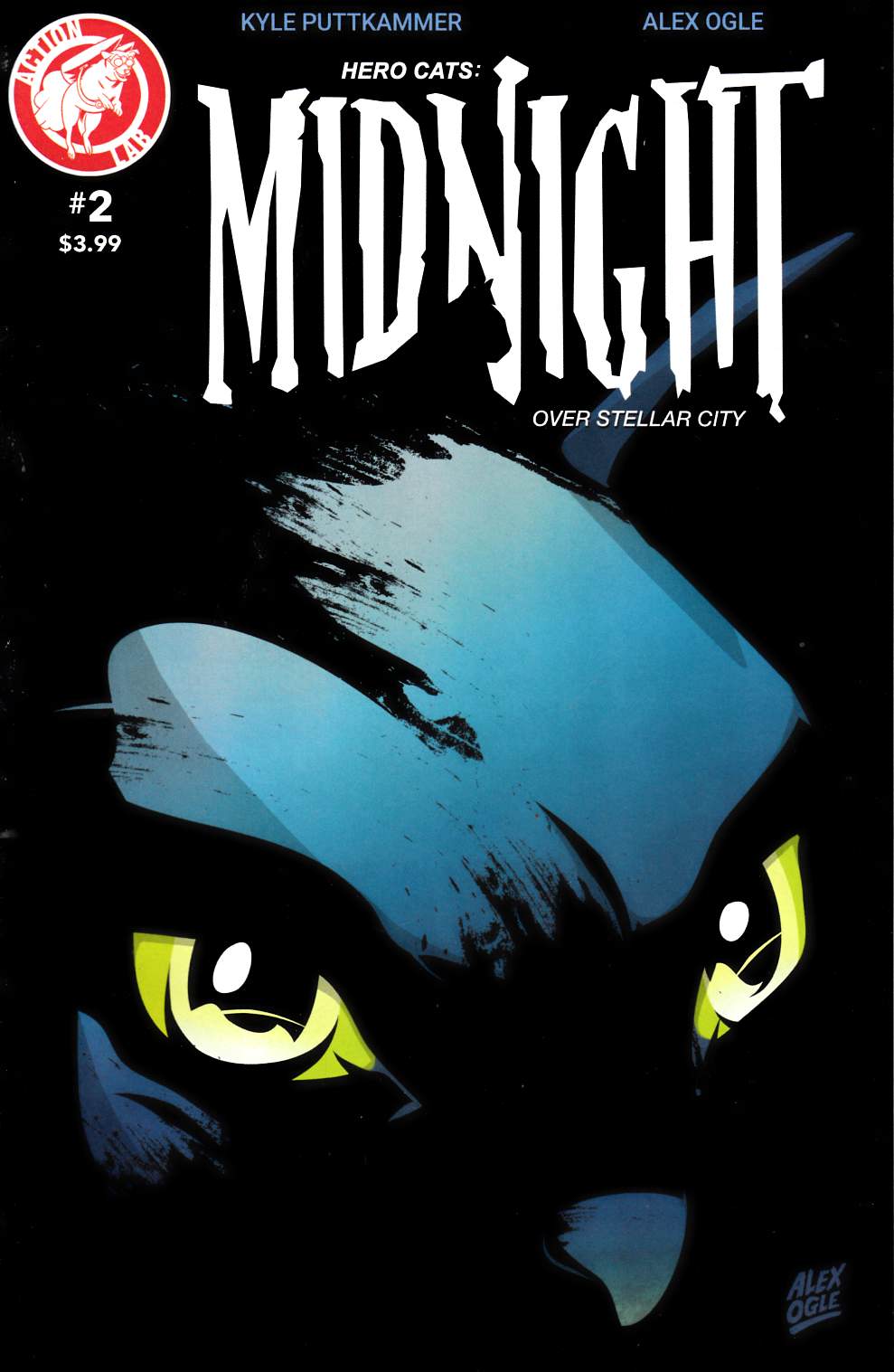 Hero Cats Midnight Over Stellar City #2 [Action Lab Comic] THUMBNAIL