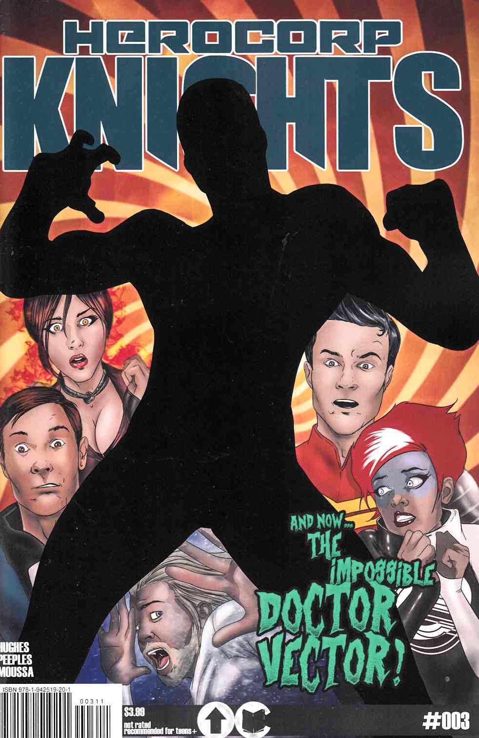 Herocorp Knights #3 [Overground Comic] THUMBNAIL
