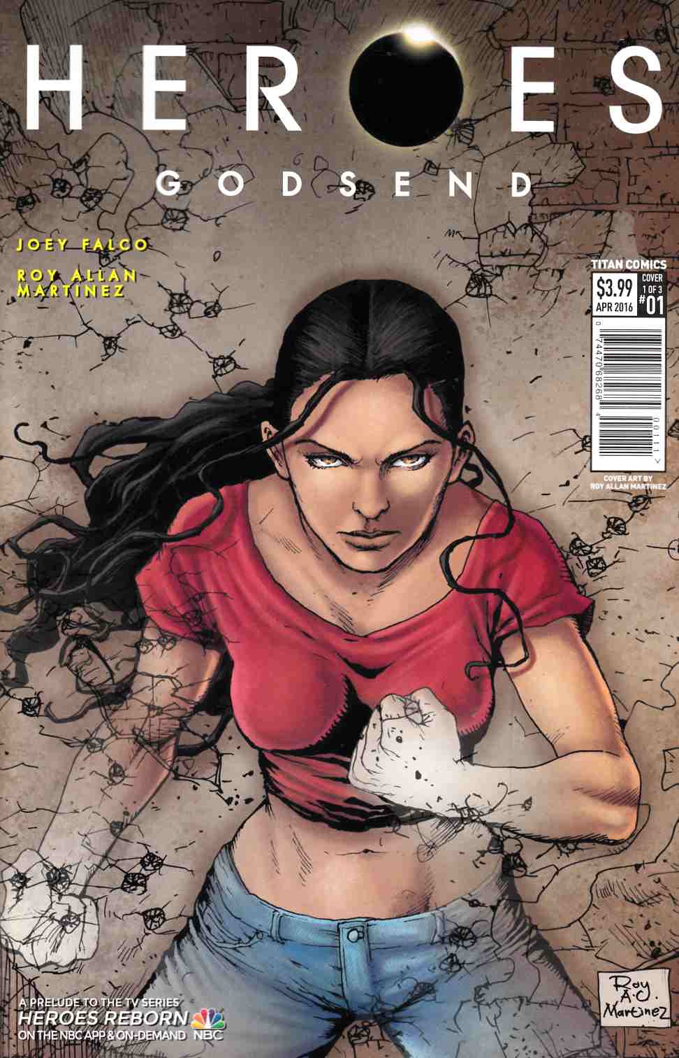 Heroes Godsend #1 Cover A- Martinez [Titan Comic] LARGE
