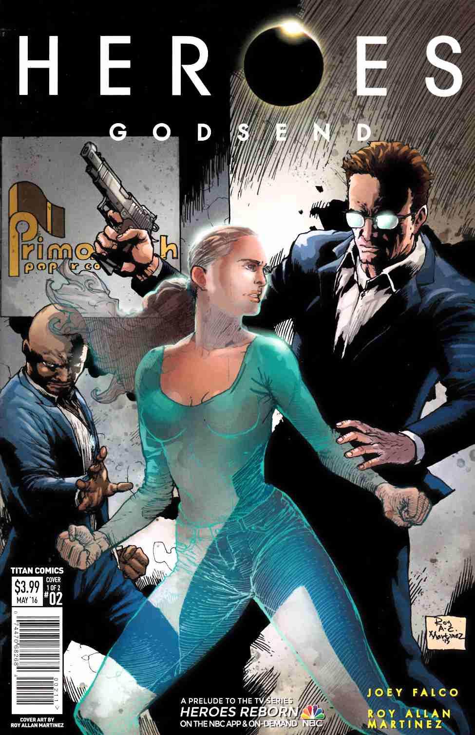 Heroes Godsend #2 Cover A [Titan Comic] THUMBNAIL