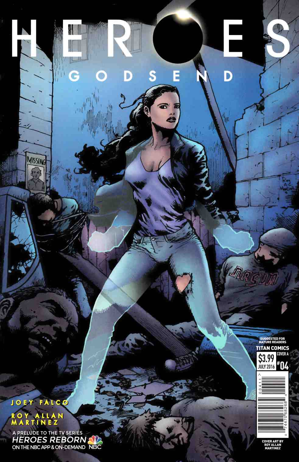 Heroes Godsend #4 Cover A [Titan Comic] LARGE