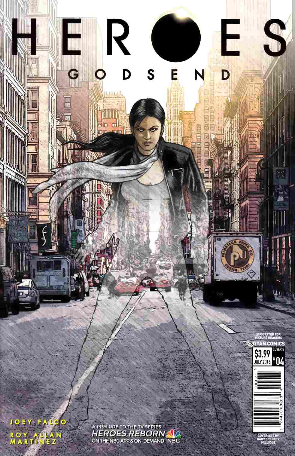 Heroes Godsend #4 Cover B [Titan Comic] LARGE
