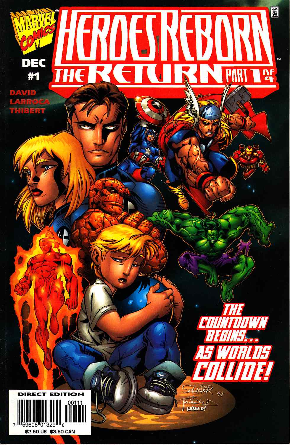 Heroes Reborn The Return #1 Cover A Near Mint (9.4) [Marvel Comic] THUMBNAIL