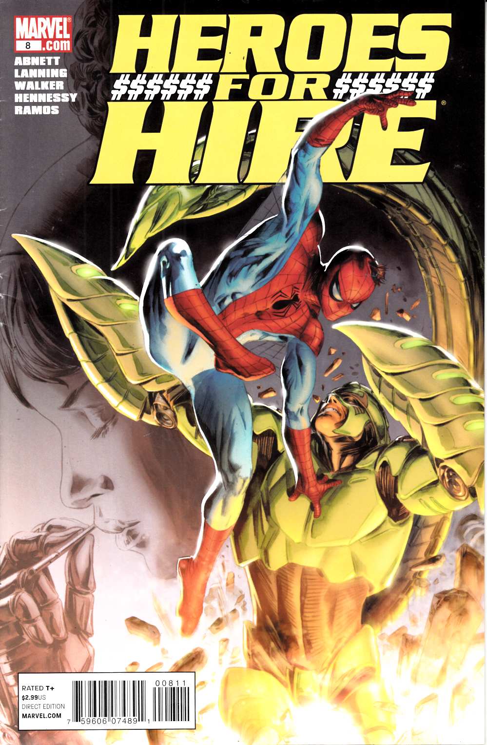 Heroes for Hire #8 Fine (6.0) [Marvel Comic] LARGE