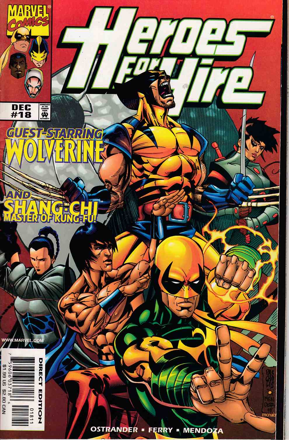Heroes for Hire #18 Very Fine (8.0) [Marvel Comic] THUMBNAIL