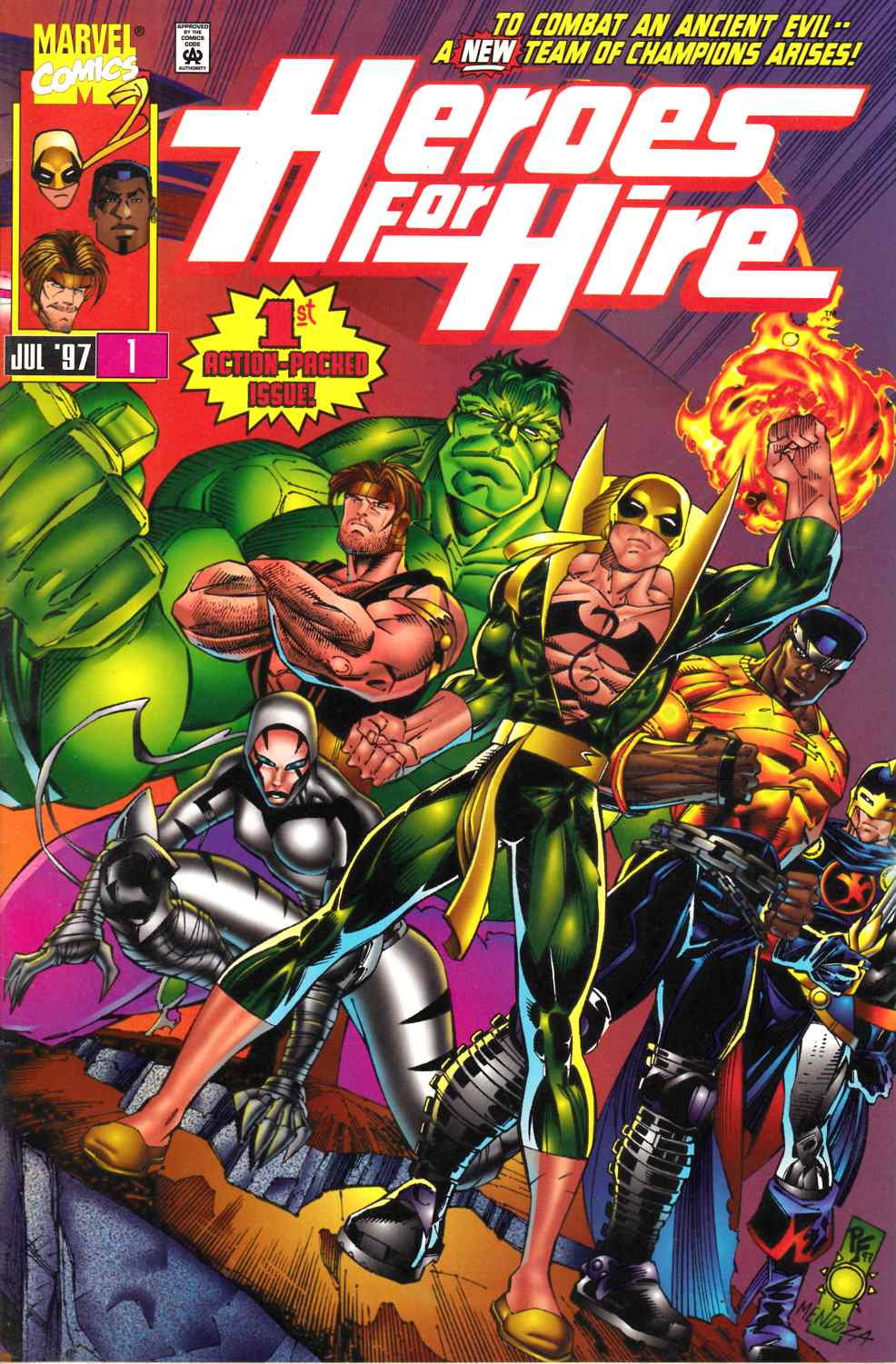 Heroes for Hire #1 Very Fine Plus (8.5) [Marvel Comic] THUMBNAIL