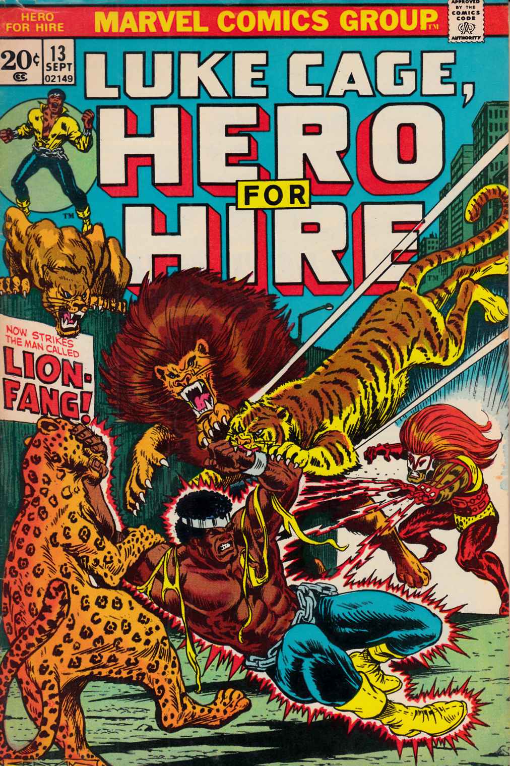 Hero For Hire #13 Fine (6.0) [Marvel Comic] THUMBNAIL
