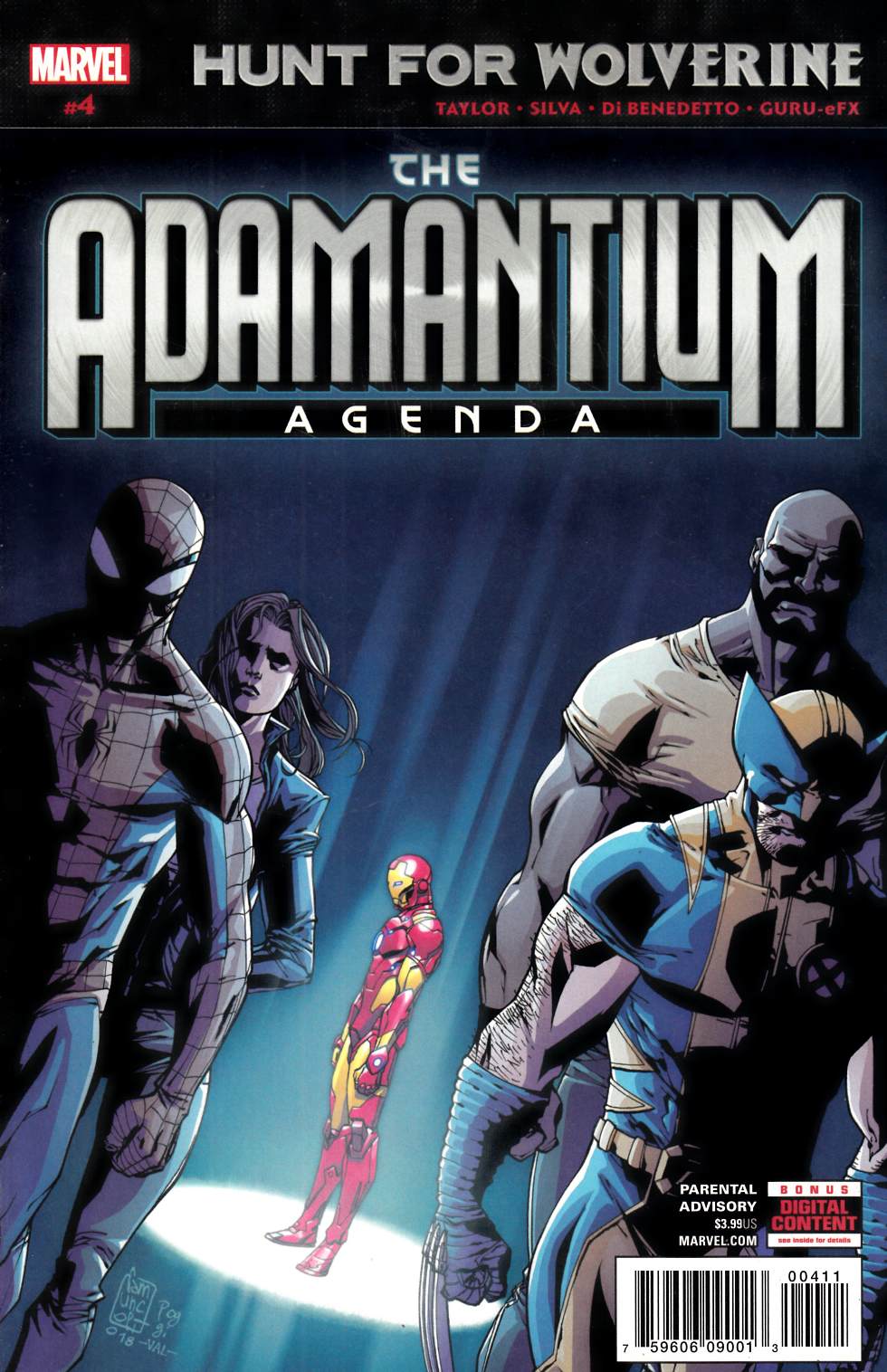 Hunt for Wolverine Adamantium Agenda #4 Near Mint (9.4) [Marvel Comic] LARGE