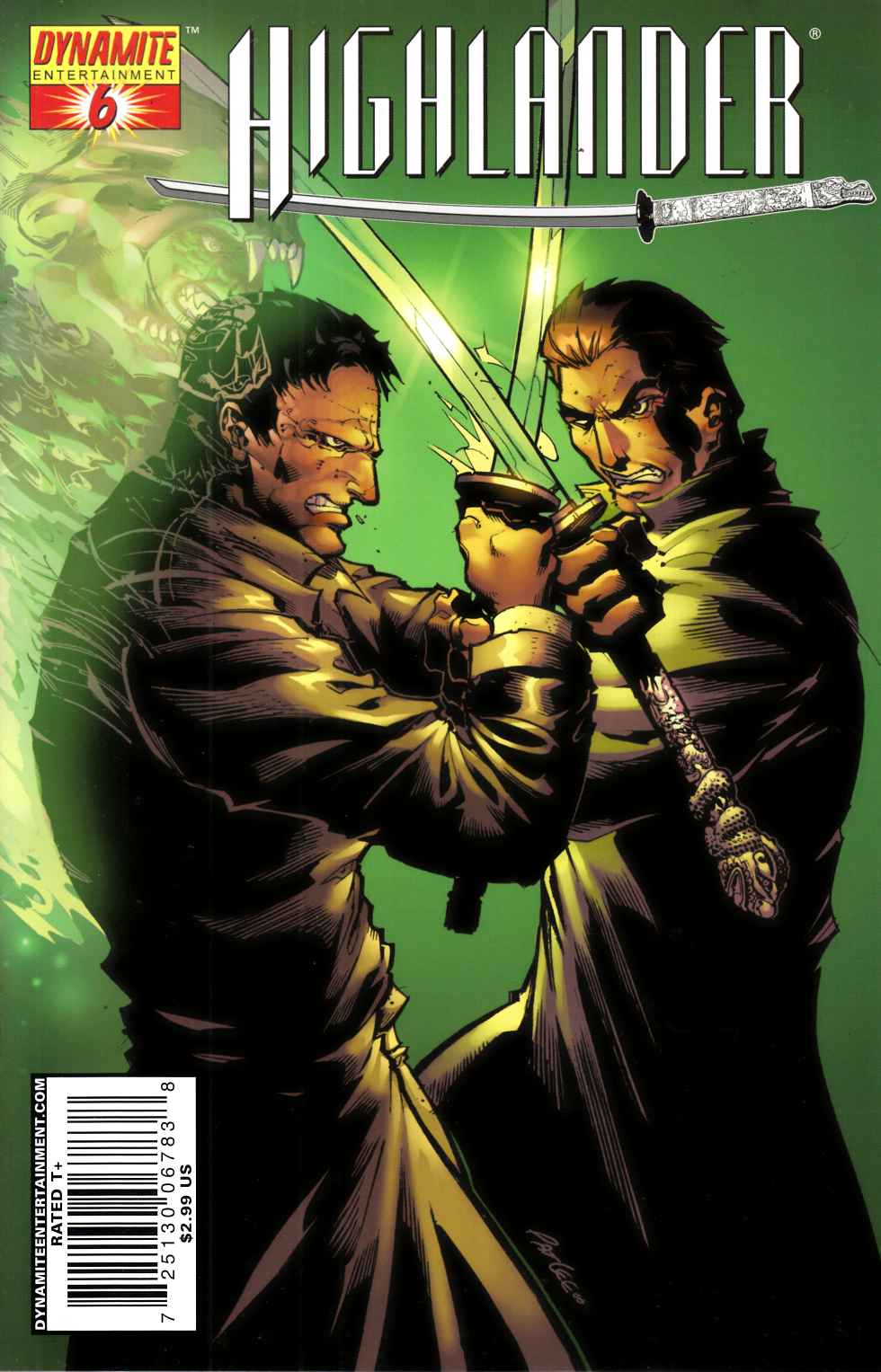 Highlander #6 Cover B Very Fine (8.0) [Dynamite Comic] LARGE
