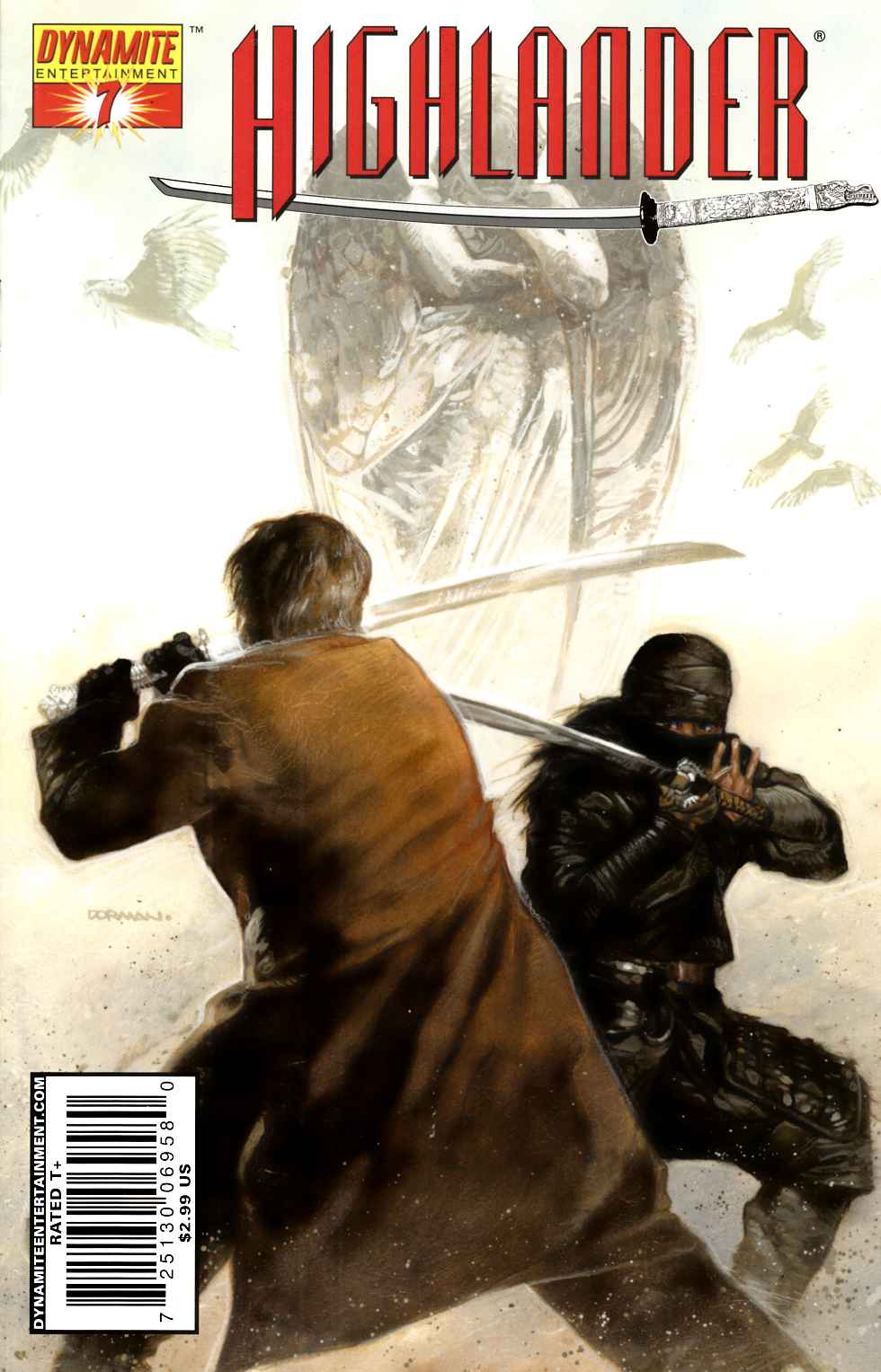 Highlander #7 Cover C Very Fine (8.0) [Dynamite Comic] THUMBNAIL