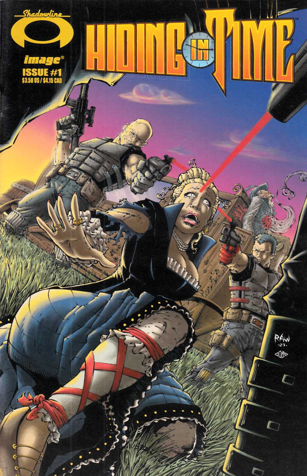 Hiding in Time #1 Near Mint (9.4) [Image Comic] THUMBNAIL