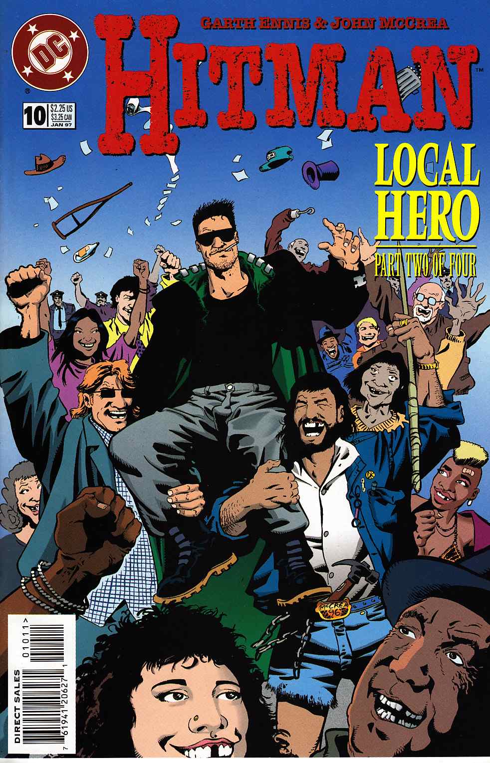 Hitman #10 Near Mint (9.4) [DC Comic] LARGE